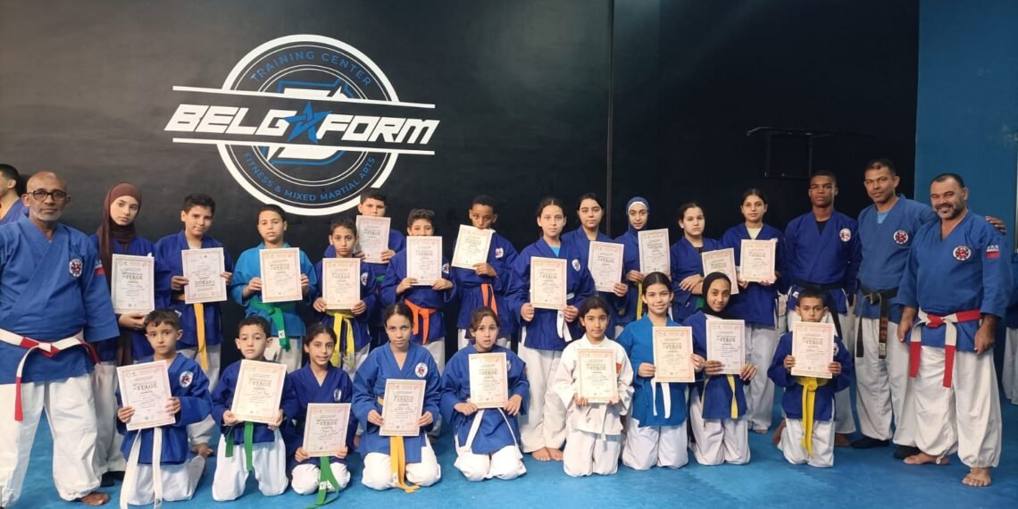 سلا الجديدة : تدريب جهوي تقني لرياضة النانبودو احتفالا بالذكرى الـ 50 للمسيرة الخضراء المظفرة .