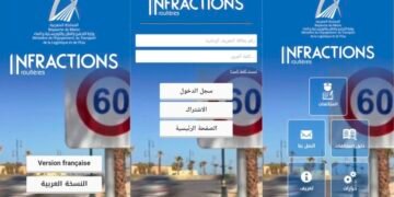 كيفية الإطلاع على مخالفات السياقة من هاتفك في أقل من دقيقة .