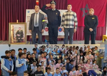 مؤسسة المعارف بزايو تنظم نشاطًا تحسيسيًا وتطبيقيًا في السلامة الطرقية .