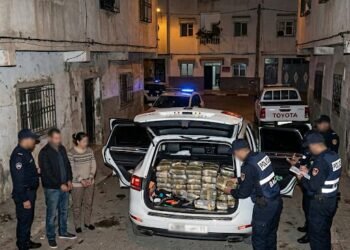 عملية أمنية نوعية برئاسة المراقب العام وريدة محكمة بمديونة تُسقط مشتبهين في ترويج المخدرات بمديونة .