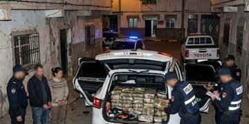 عملية أمنية نوعية برئاسة المراقب العام وريدة محكمة بمديونة تُسقط مشتبهين في ترويج المخدرات بمديونة .