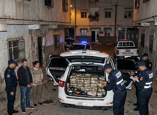 عملية أمنية نوعية برئاسة المراقب العام وريدة محكمة بمديونة تُسقط مشتبهين في ترويج المخدرات بمديونة .