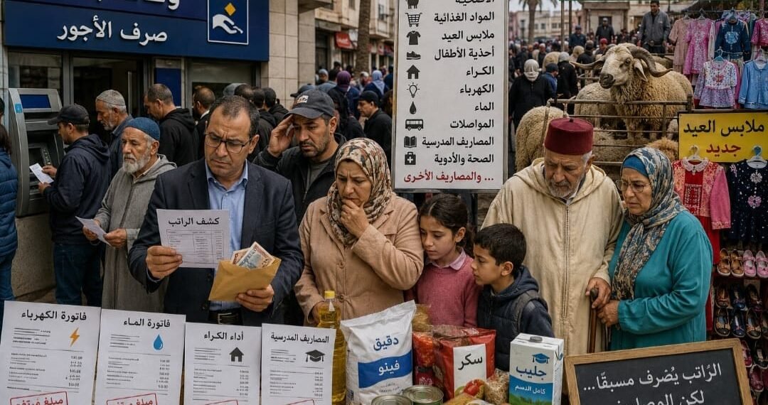عندما يصبح تقديم الراتب الشهري ضرورة لا امتياز!!!راتب العيد بين فرحة المناسبة وثقل المصاريف .