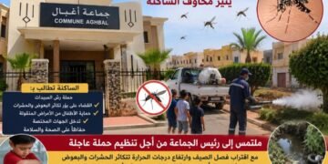انتشار البعوض والحشرات بجماعة أغبال عمالة بركان يثير استياء الساكنة ويستدعي تدخلاً عاجلاً.